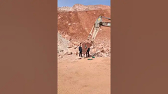 KS200G Гидравлический Брейкер Тест в Действии