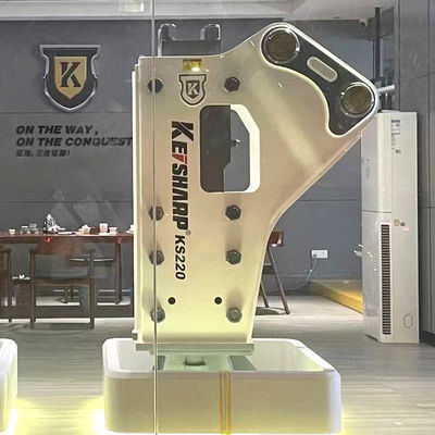 качество  KS220 Side Type Hydraulic Breaker 140mm Chisel Diameter 400-550bpm for 20-27 Ton Excavator завод