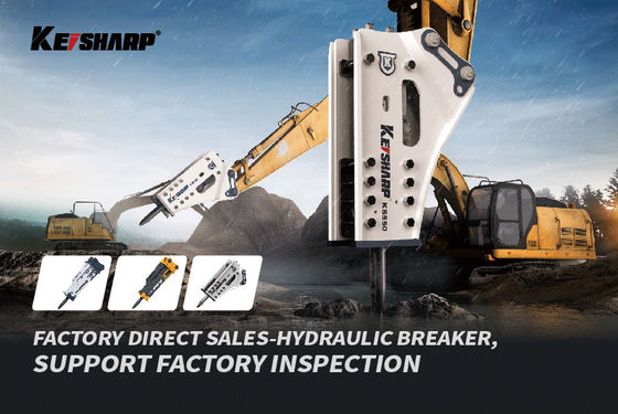 качество  KS600 Keisharp Silenced Type Hydraulic Breaker Hammer KS60 KS80 KS100 завод