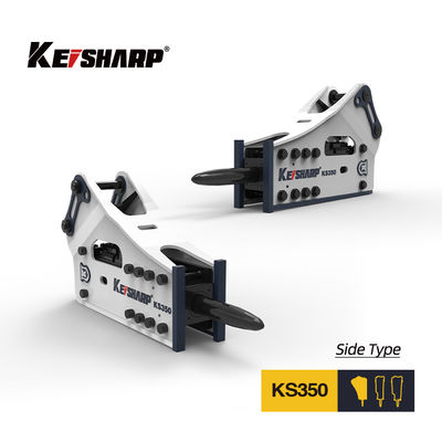 KS350 Боковой тип гидравлический разрывник 165 мм Кисел 150-300bpm экскаватор скальный разрывник