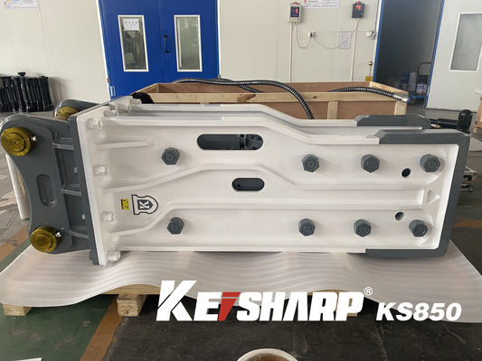KS850 Гидравлическая тяжелая каменная дробилка для экскаватора весом 80-120 тонн