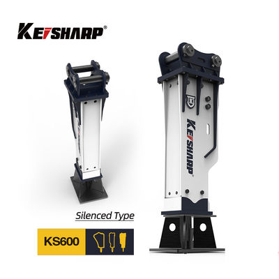 Для экскаватора массой 55-65 тонн KS600 Box Type Hydraulic Breaker 205mm Diameter Chisel