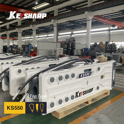 KS550 Top Type Rock Hydraulic Breaker Machine 200 мм диаметром покрытия