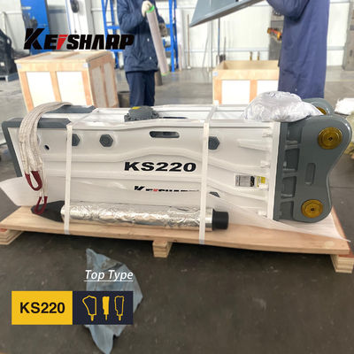 KS220 Top Type Rock Hydraulic Breaker Machine 140 мм диаметром поддона